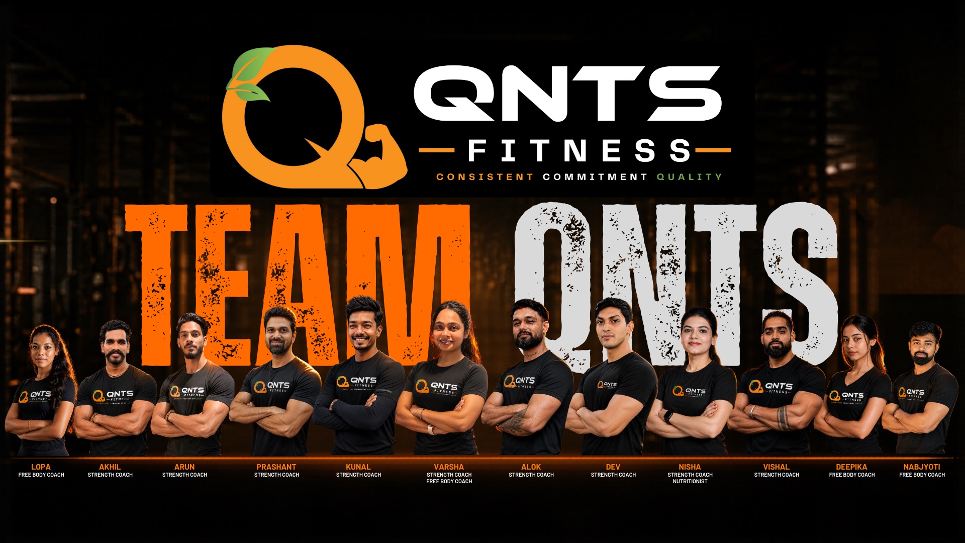 QNTS Fitness coaching team